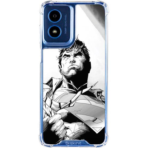 DC Comics Superman Unchained #1 SD Comic Con Variant Cover New 52 Art by Jim Lee Moto G 5G (2024) Clear Case